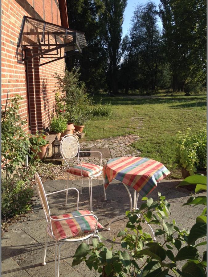 Ferienwohnung 1 Im Landhaus Am Wildpark Boek Bagian luar foto