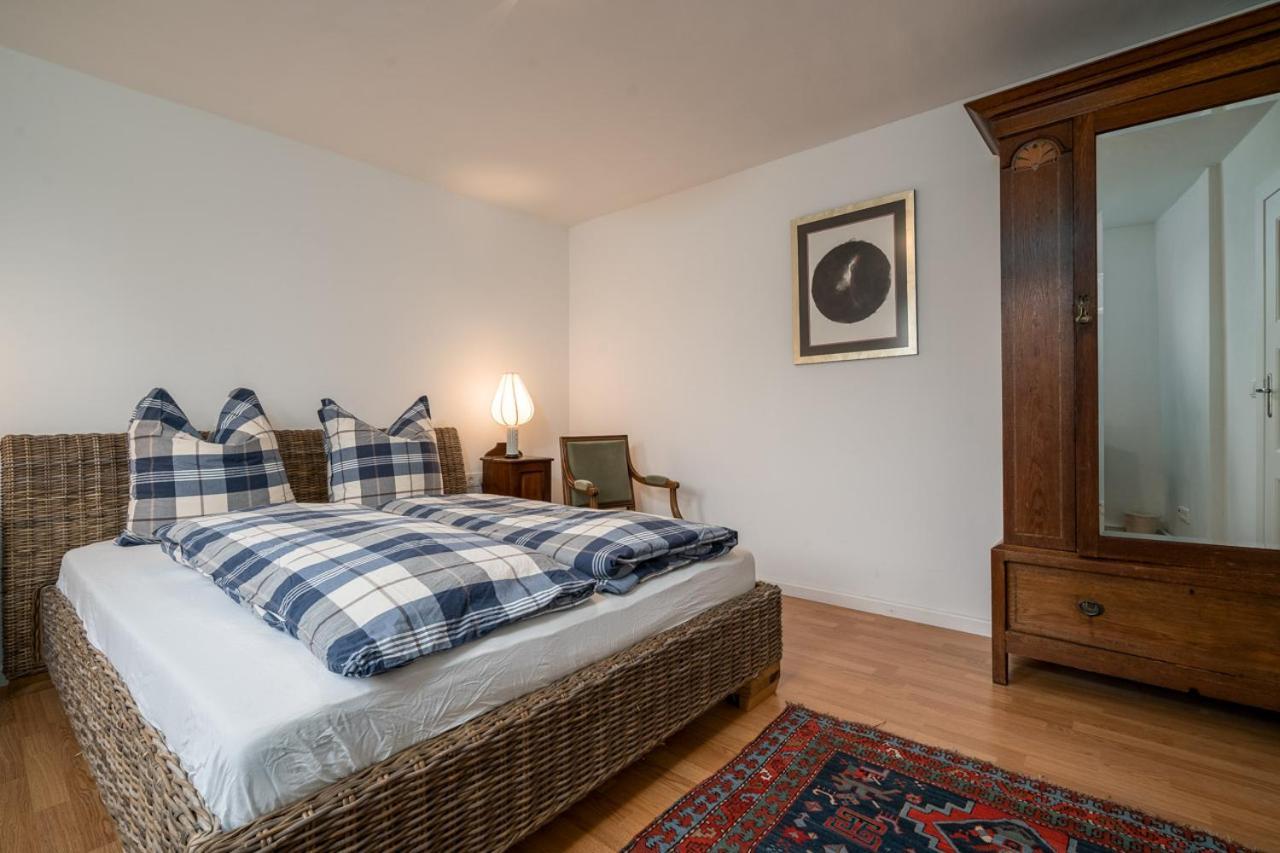 Ferienwohnung 1 Im Landhaus Am Wildpark Boek Bagian luar foto