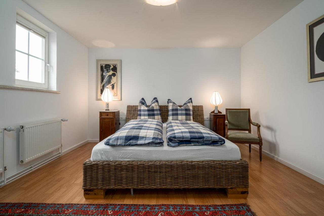 Ferienwohnung 1 Im Landhaus Am Wildpark Boek Bagian luar foto