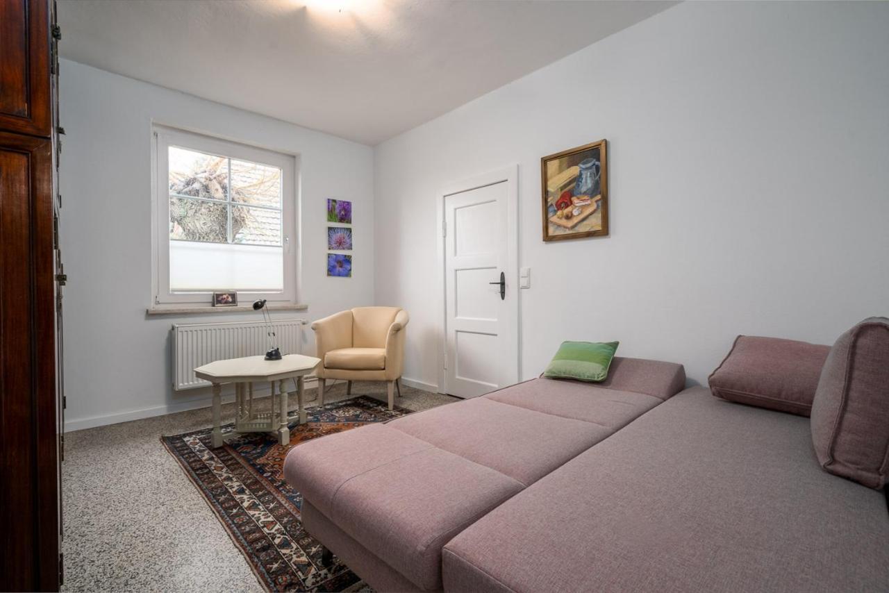 Ferienwohnung 1 Im Landhaus Am Wildpark Boek Bagian luar foto
